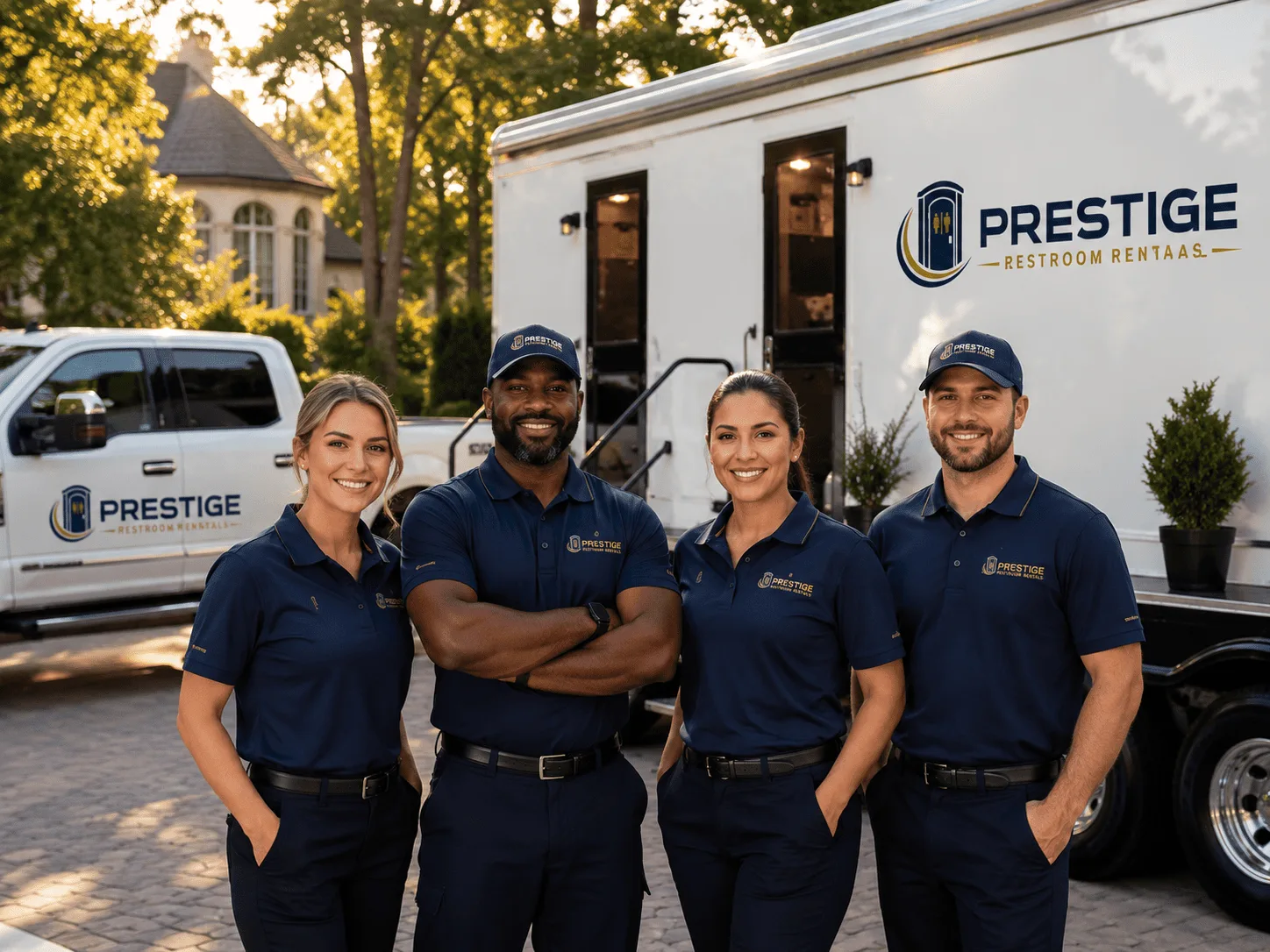 Trusted Luxury Portable Restrooms company in Chester, GA